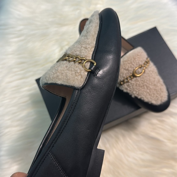 COACH SHEARLING HELENA LOAFERS - Picture 10 of 15